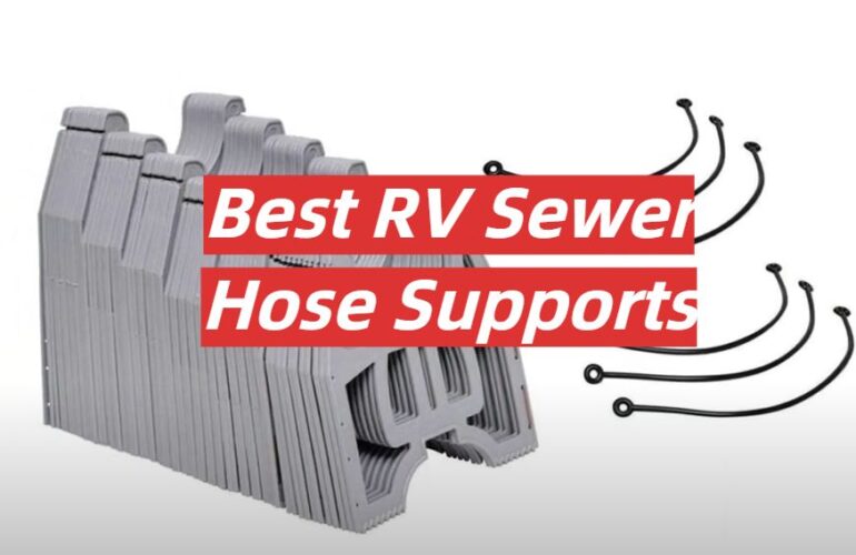 5 Best RV Sewer Hose Supports