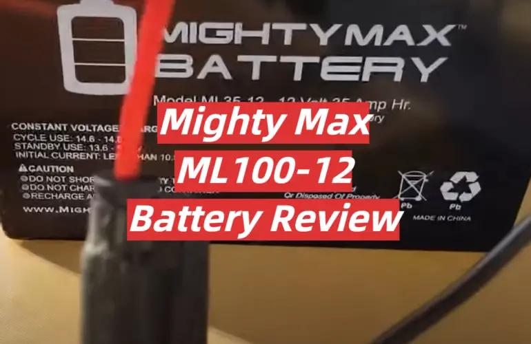 Mighty Max ML100-12 Battery Review