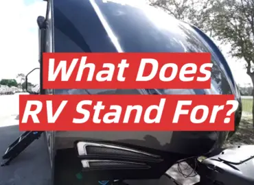 What Does RV Stand For?