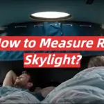 How to Measure RV Skylight?