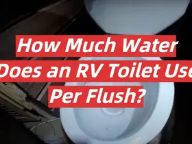 How Much Water Does an RV Toilet Use Per Flush?