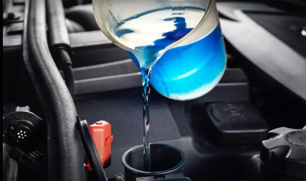 What happens when you mix RV and car antifreeze?