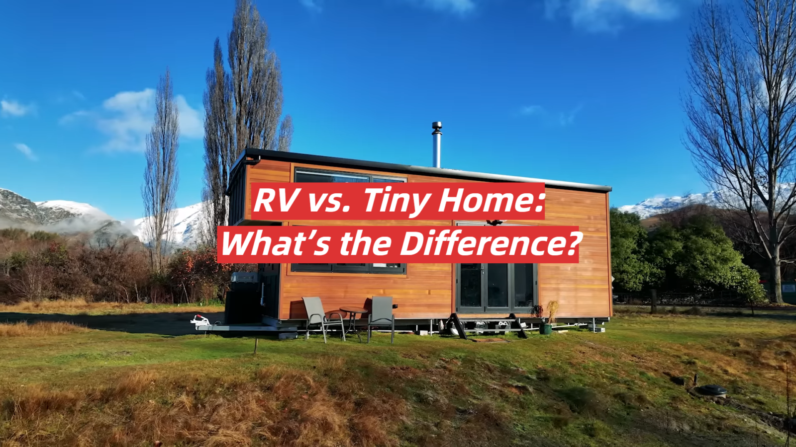 RV vs. Tiny Home: What’s the Difference?
