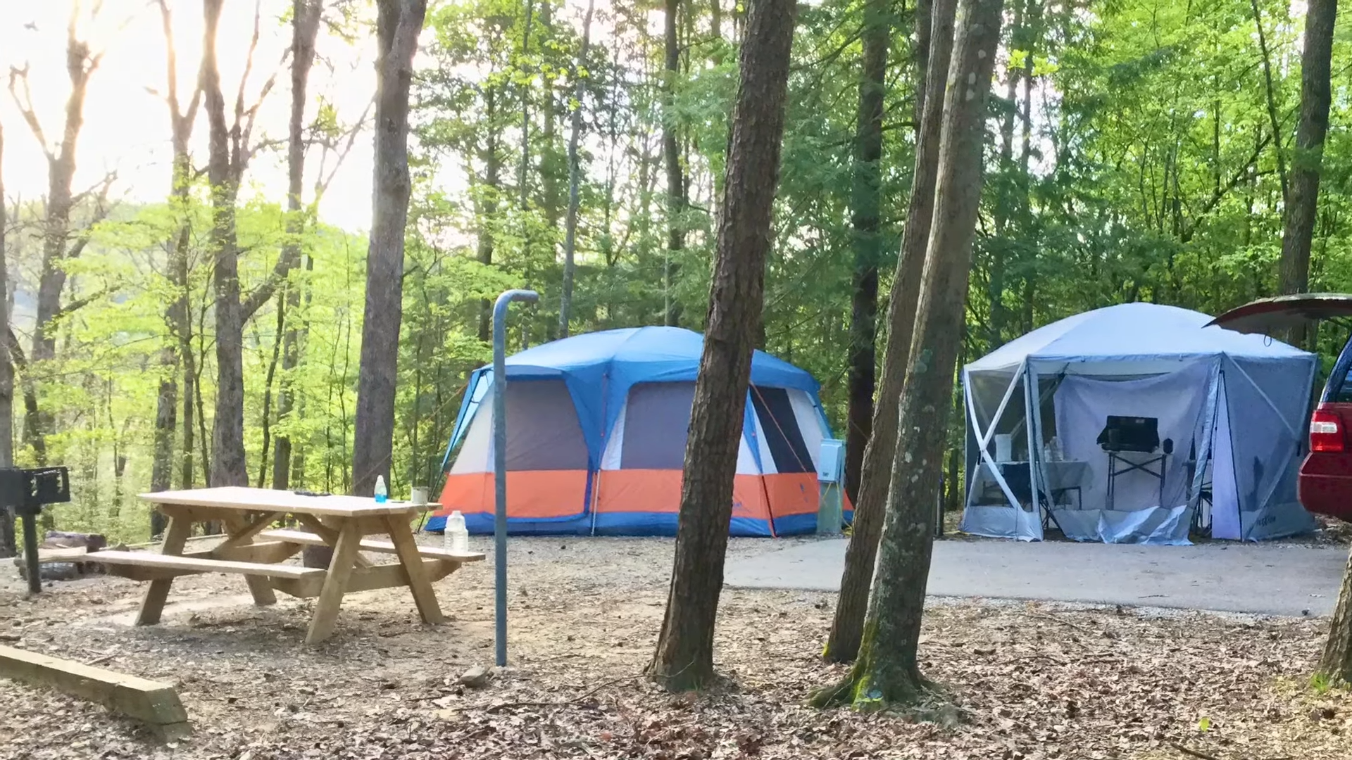 Can You Tent Camp in an RV Site? RVProfy