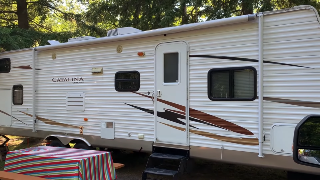 Opening An RV Awning