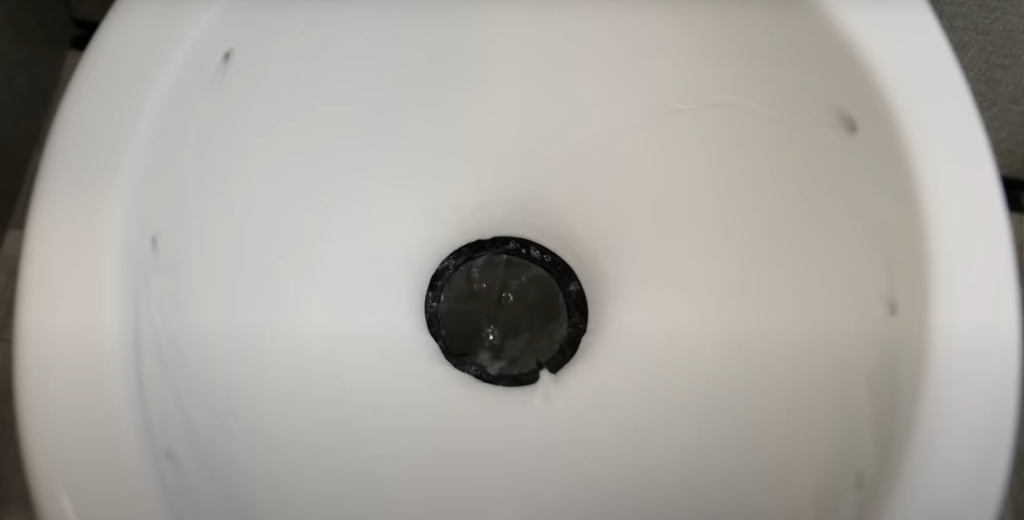 Fixing a toilet seal on a leaking RV toilet