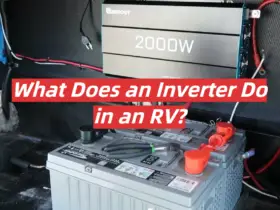 What Does an Inverter Do in an RV?