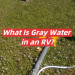 What Is Gray Water in an RV?