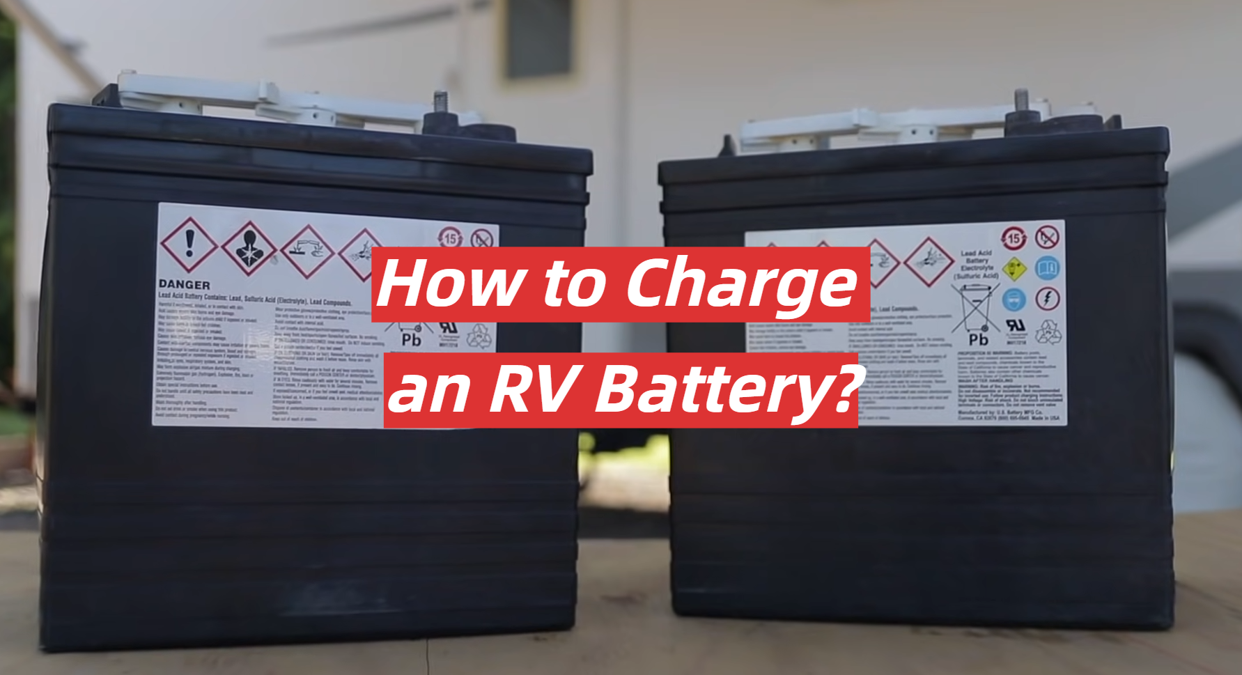 How to Charge an RV Battery? RVProfy