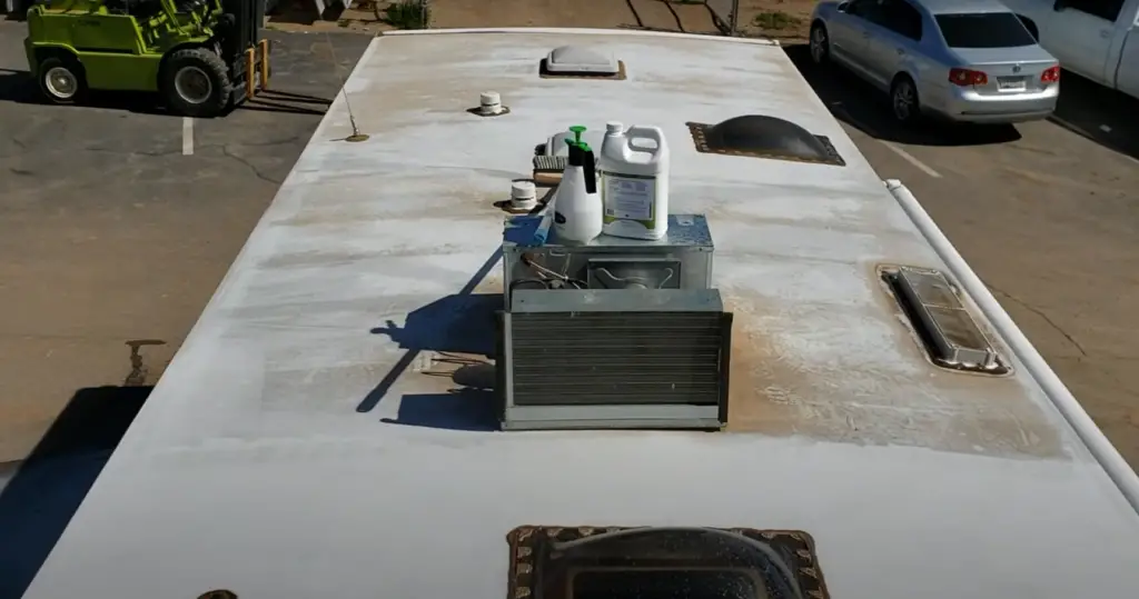 Can You Clean an RV Rubber Roof with Bleach?