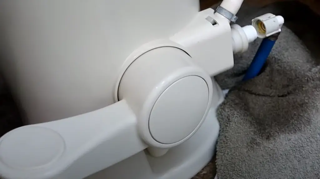 Checking your vent as part of an RV toilet replacement