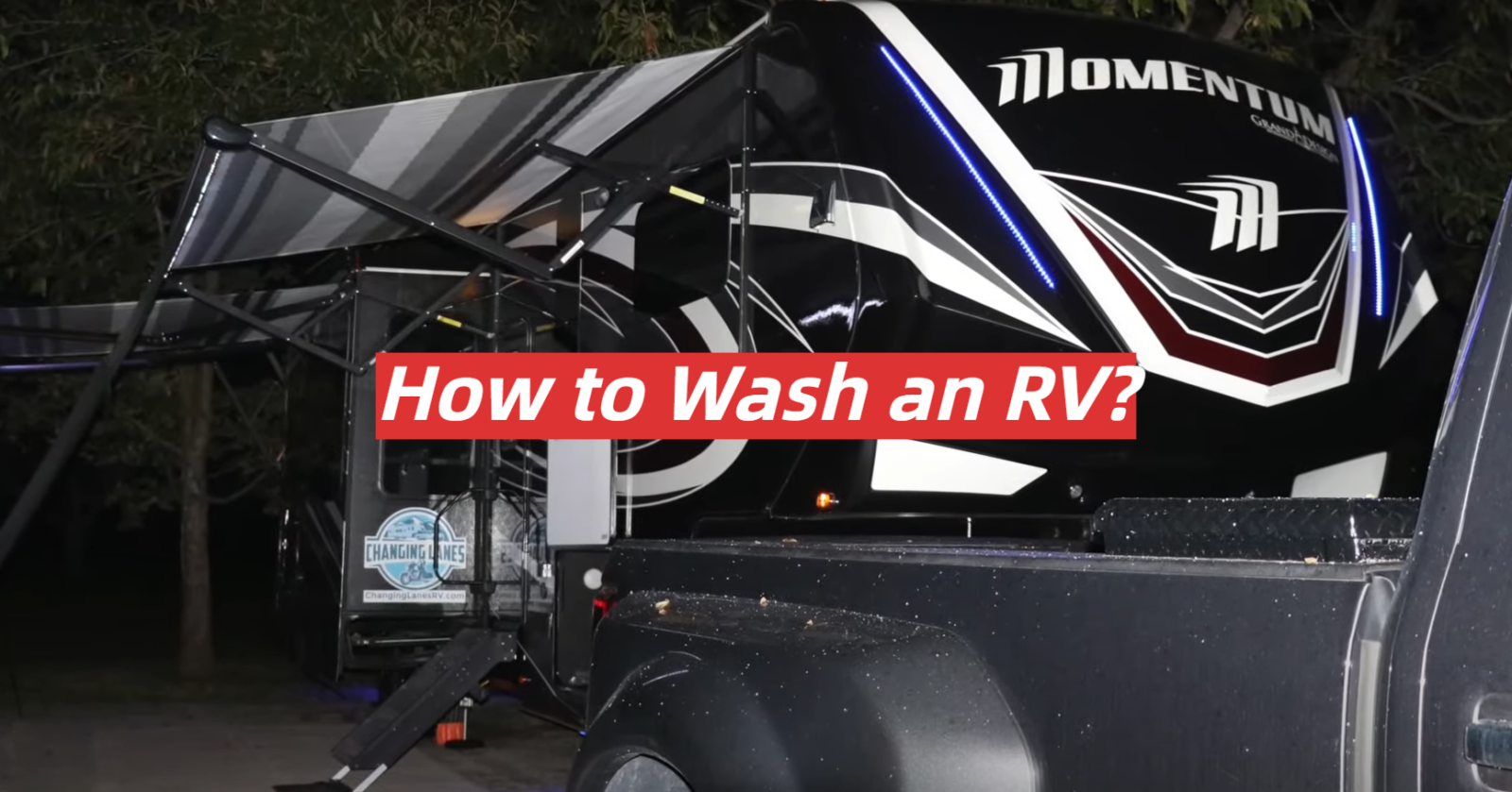 How to Wash an RV?