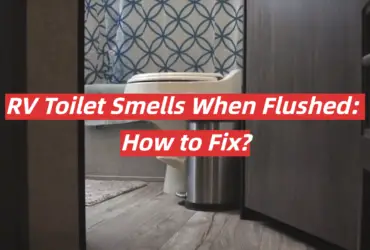 RV Toilet Smells When Flushed: How to Fix?