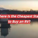 Where Is the Cheapest State to Buy an RV?