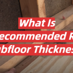 What Is Recommended RV Subfloor Thickness?