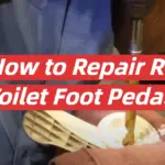 How to Repair RV Toilet Foot Pedal?
