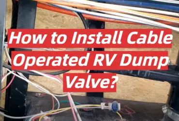 How to Install Cable Operated RV Dump Valve?