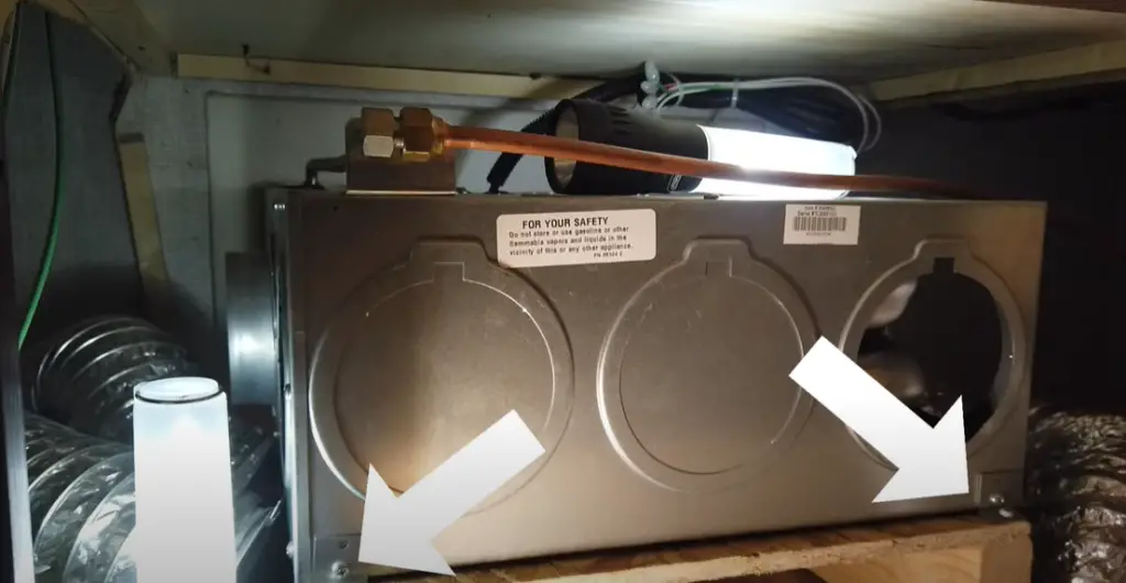 How do you reset an RV furnace?