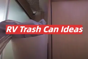 RV Trash Can Ideas