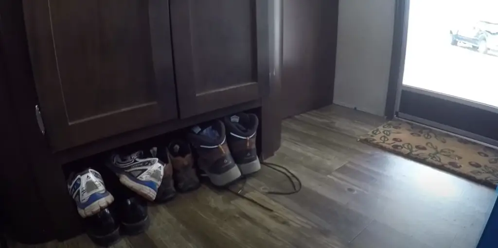 Store Shoes Inside Cupboards