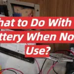 What to Do With RV Battery When Not in Use?
