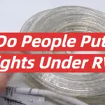 Why Do People Put Rope Lights Under RV?