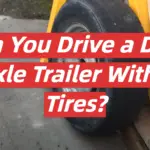 Can You Drive a Dual Axle Trailer With 3 Tires?